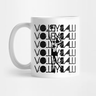 Volleyball Oldschool Game Birthday Gift Shirt T-Shirt Mug